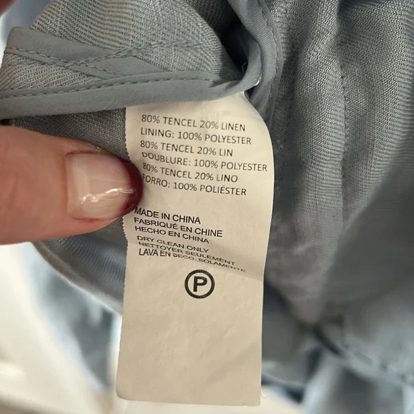 Rosetta Getty x RTR Blue Double Breasted Blazer - Picture 8 of 9